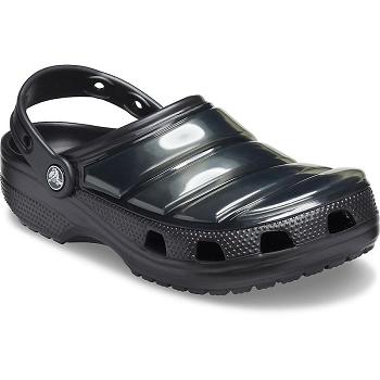 Crocs Classic Neo Puff Clog Cierne - Damske Dreváky